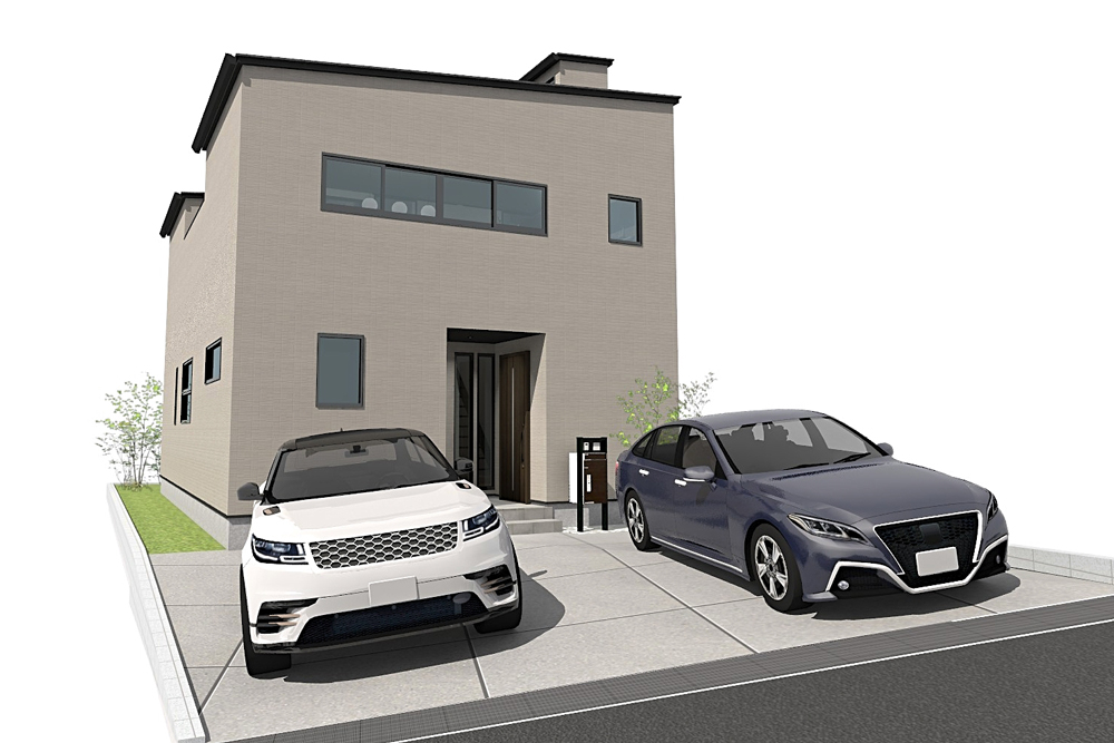 完成イメージパース(イメージにつき実際とは異なります)