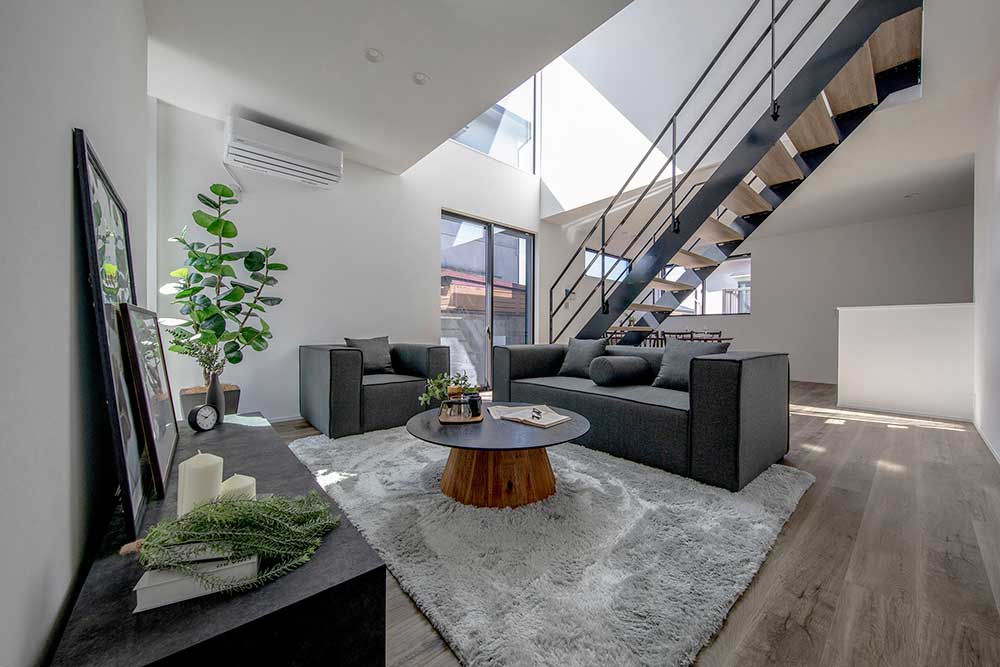 施工例写真(リビング)