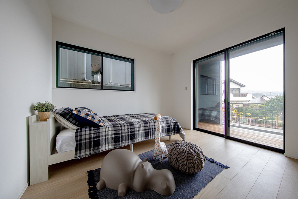 現地写真(1号地 寝室)