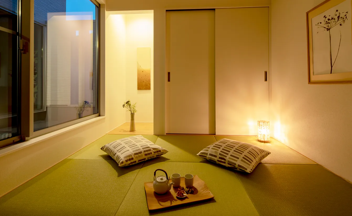 住まいに和の癒しを添えるモダンな和室