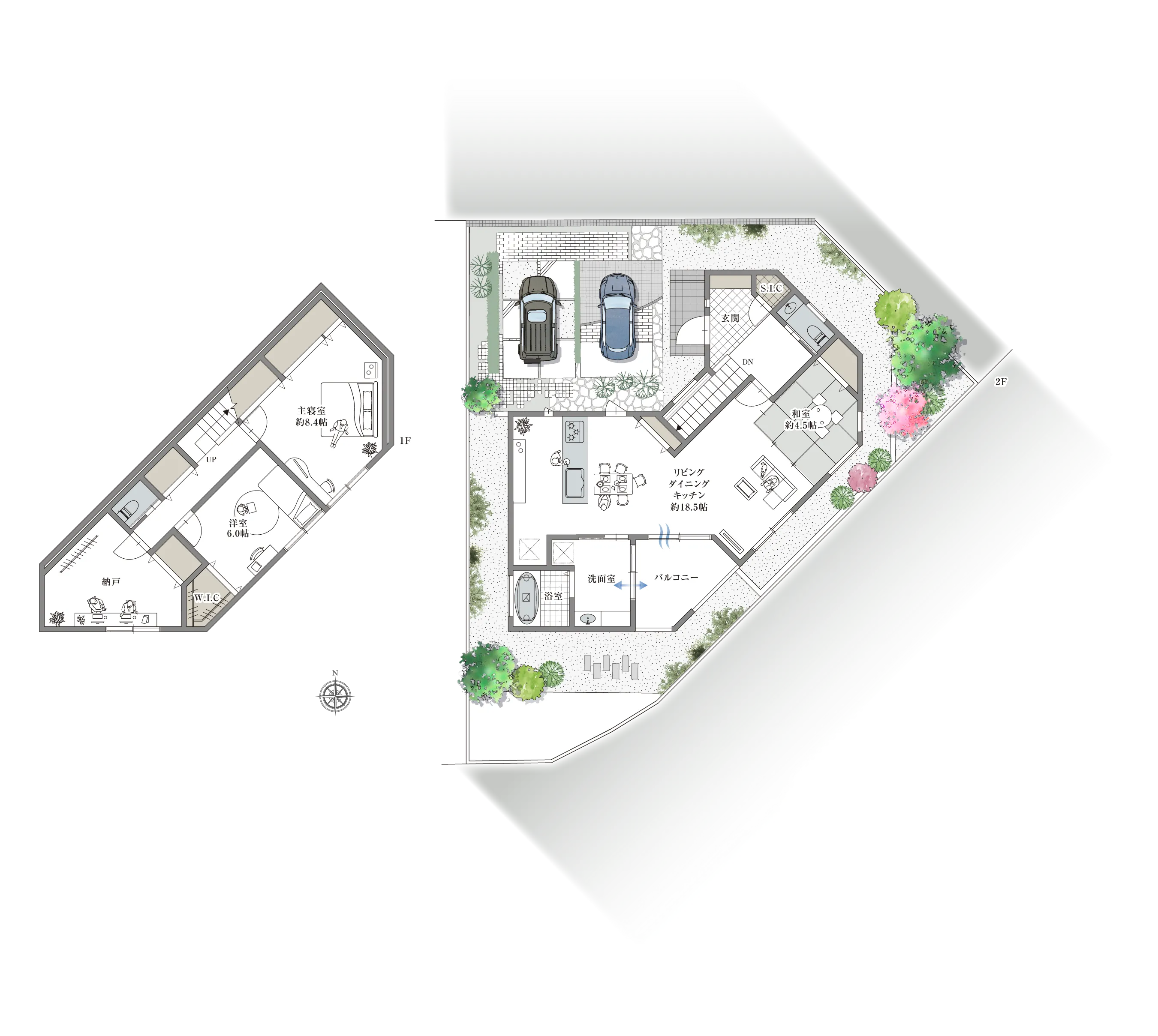 高槻市浦堂本町-III 3号地の間取り図
