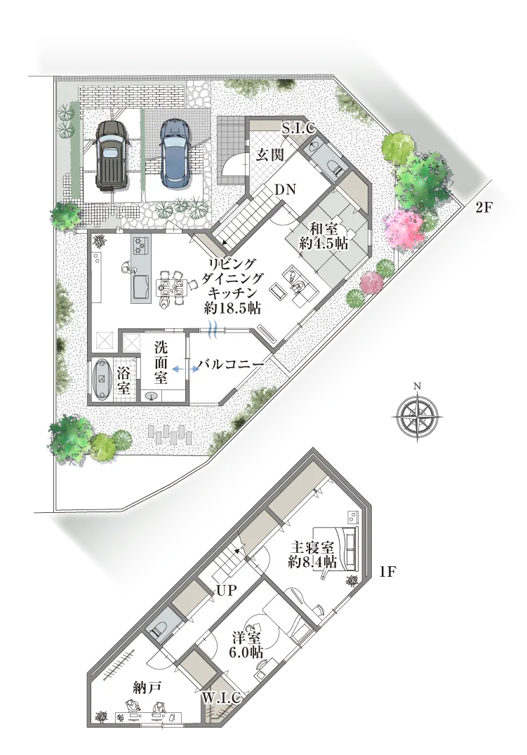 高槻市浦堂本町-III 3号地の間取り図