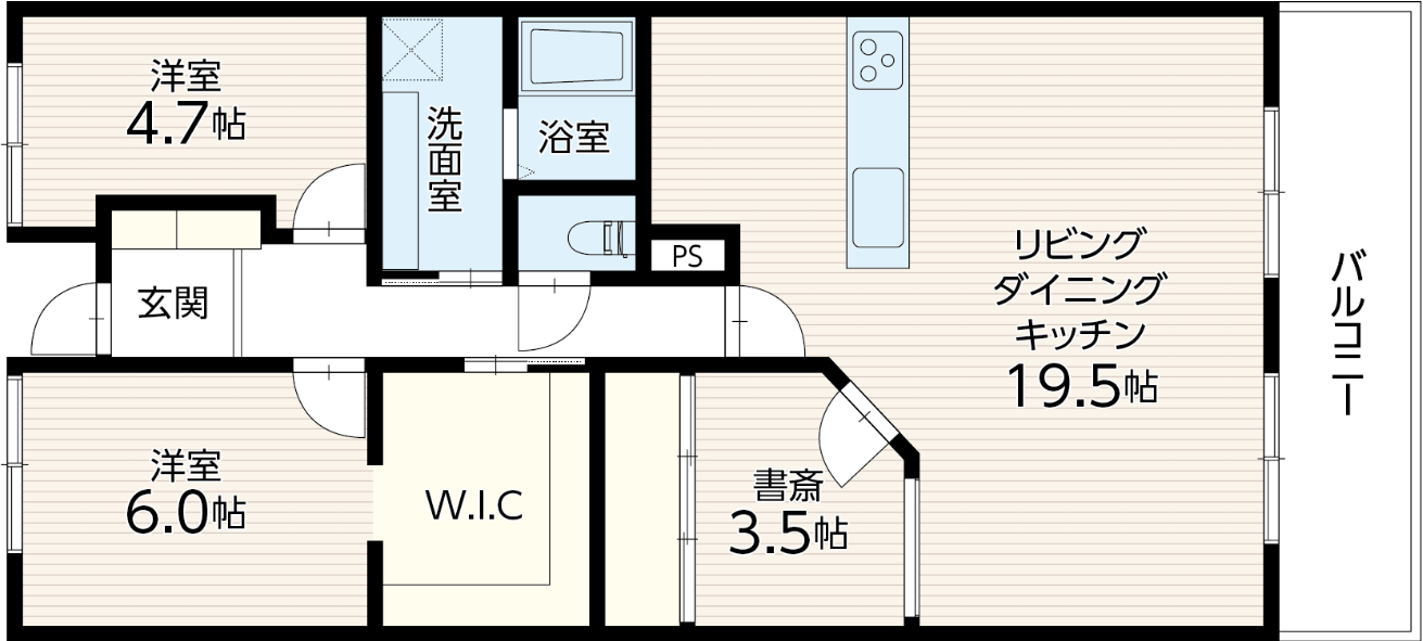 間取り図After