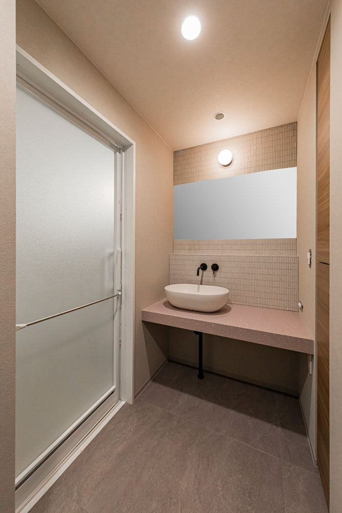 洗面室アフター