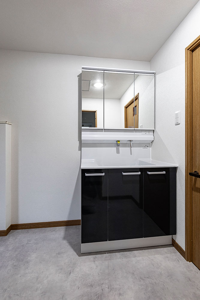 洗面室アフター