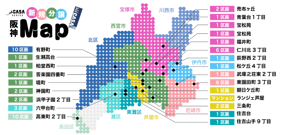 新規分譲阪神MAP